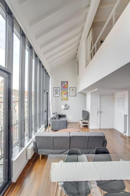 스트라스부르 Le Loft Des Lumieres - Superbe Loft Lumineux Au Coeur De La Krutenau 아파트 외부 사진
